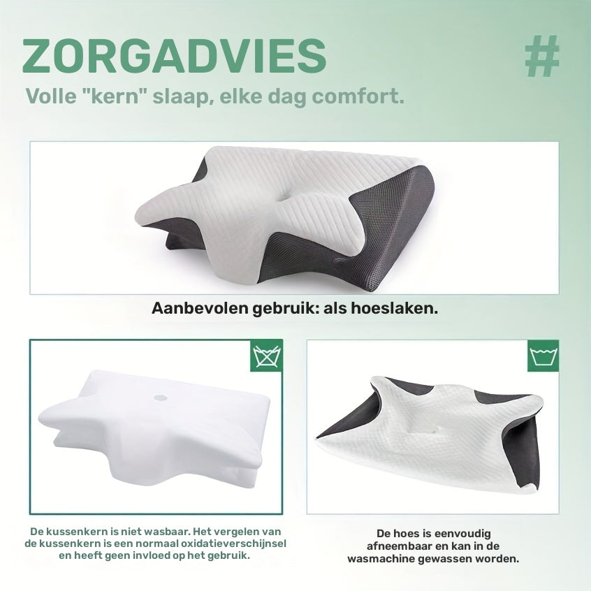 Ergonomische Neksteun | Comfort voor Alle Slapers