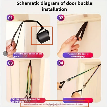 11-delige Weerstandsbanden Set – Home Gym & Fitnesssysteem